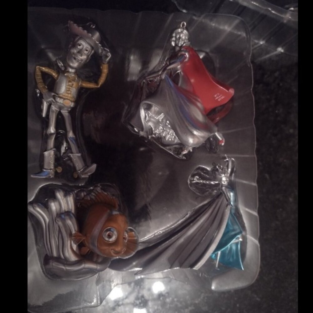 2023 Hallmark Disneys Pixar and princesses 100 years of wonder ornament set